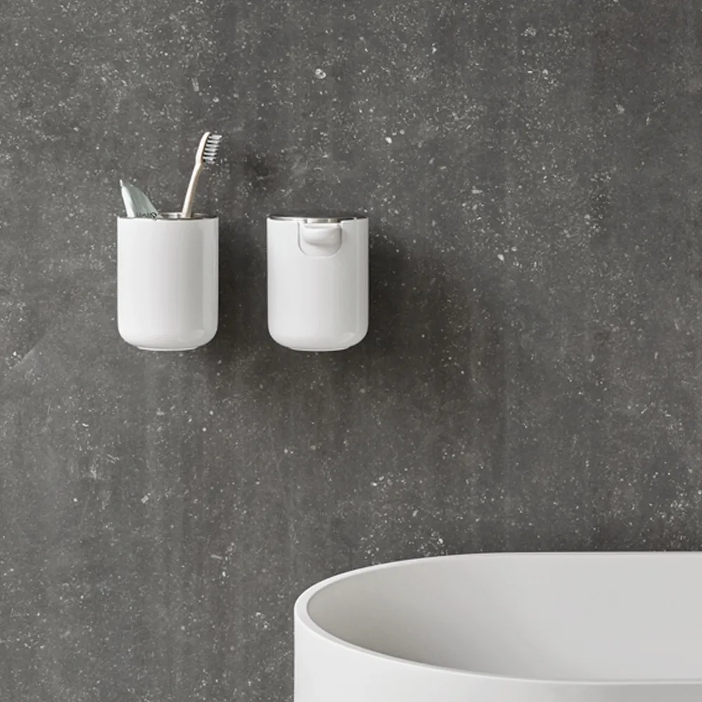 Porta-escovas de dentes, preto, mural Audo Copenhagen