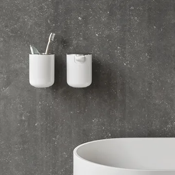 Porta-escovas de dentes - preto, mural - Audo Copenhagen