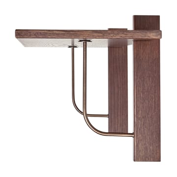 Prateleira Corbel 100x30cm - Dark stained oak - Audo Copenhagen