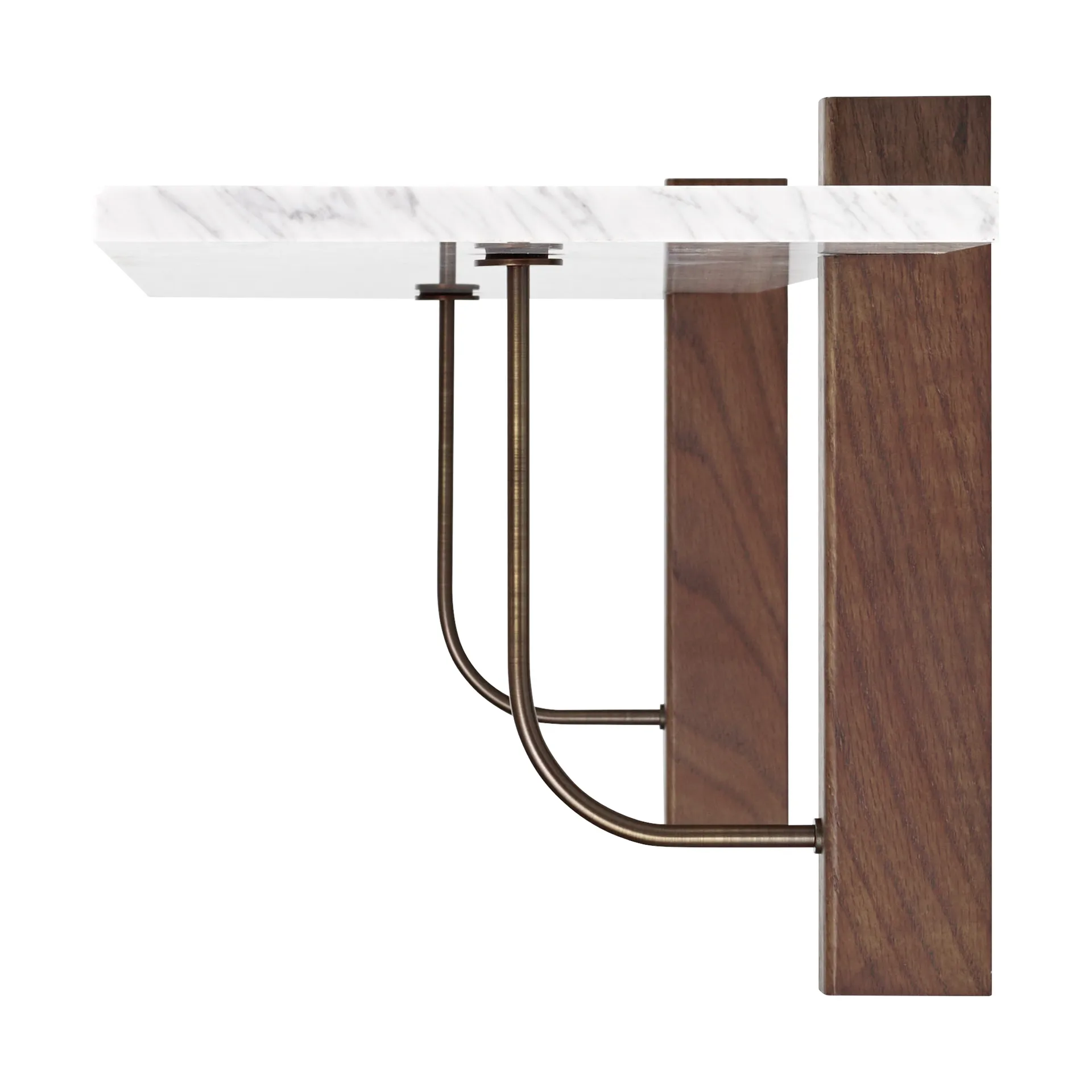 Prateleira Corbel 100x30cm, Marble carrara Audo Copenhagen