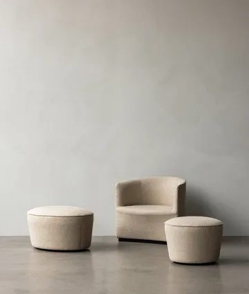 Puff Cairn Ø60 cm - Bouclé 02 - Audo Copenhagen