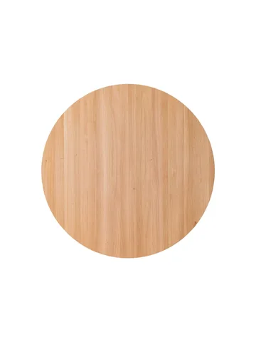 Puffin mesa de jantar em folha de carvalho natural - Folheado de carvalho natural, Ø120 cm - Audo Copenhagen
