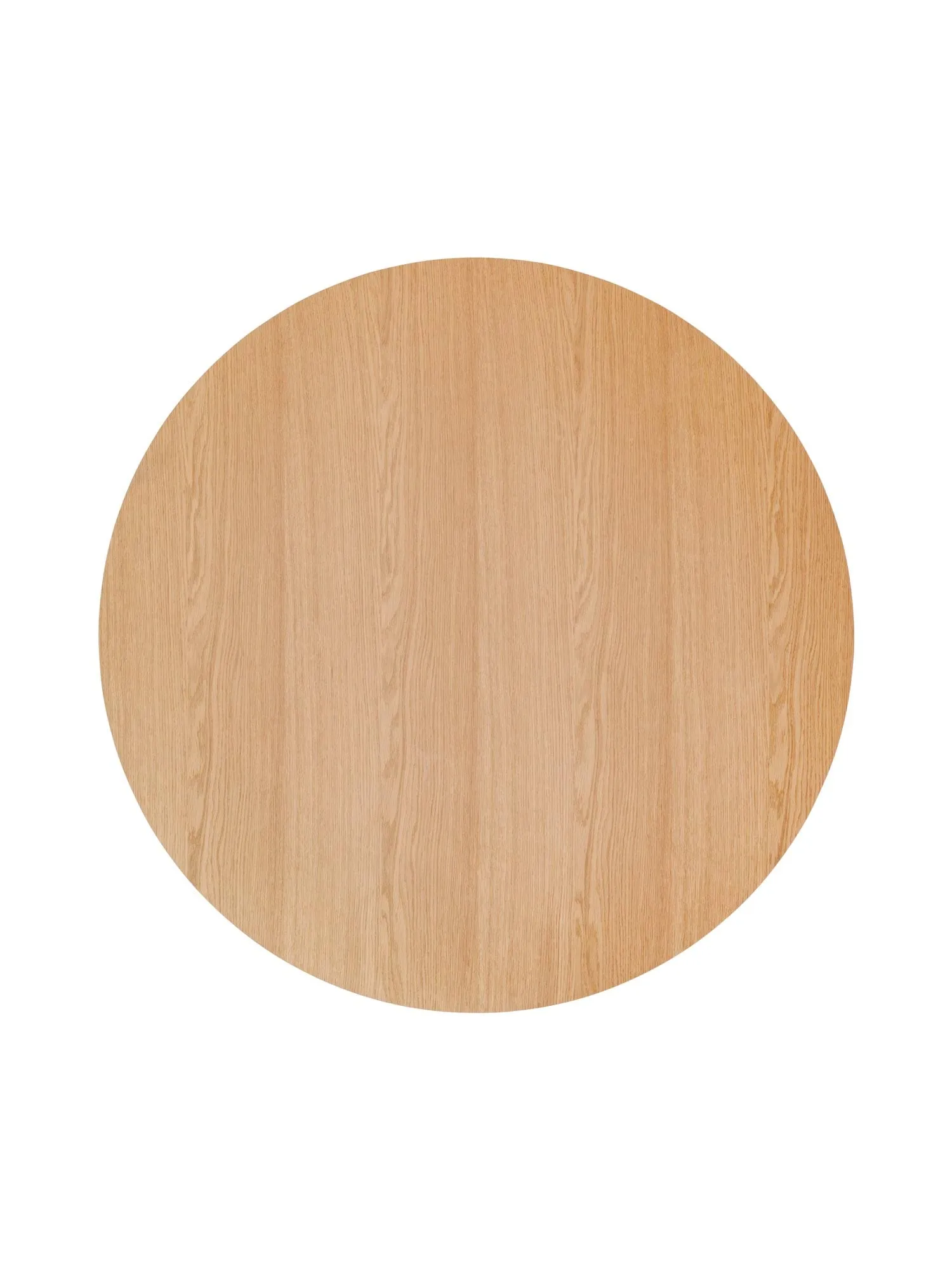 Puffin mesa de jantar em folha de carvalho natural, Folheado de carvalho natural, Ø140 cm Audo Copenhagen