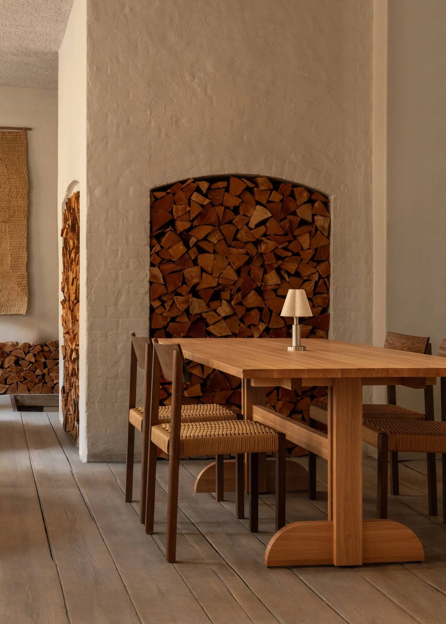 Puffin mesa de jantar em folha de carvalho natural, Folheado de carvalho natural, 200x95 cm Audo Copenhagen