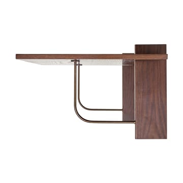 Secretária Corbel 100x45cm - Dark stained oak - Audo Copenhagen