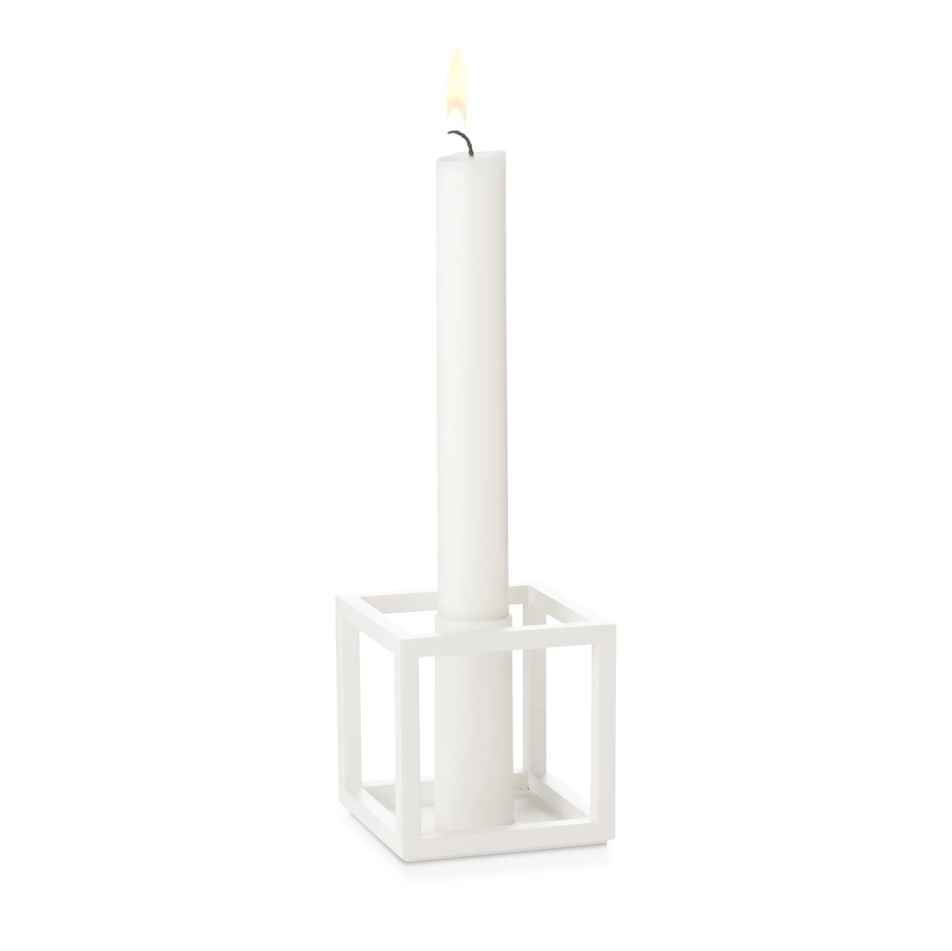 Suporte de velas Kubus 1 , branco Audo Copenhagen