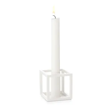 Suporte de velas Kubus 1  - branco - Audo Copenhagen