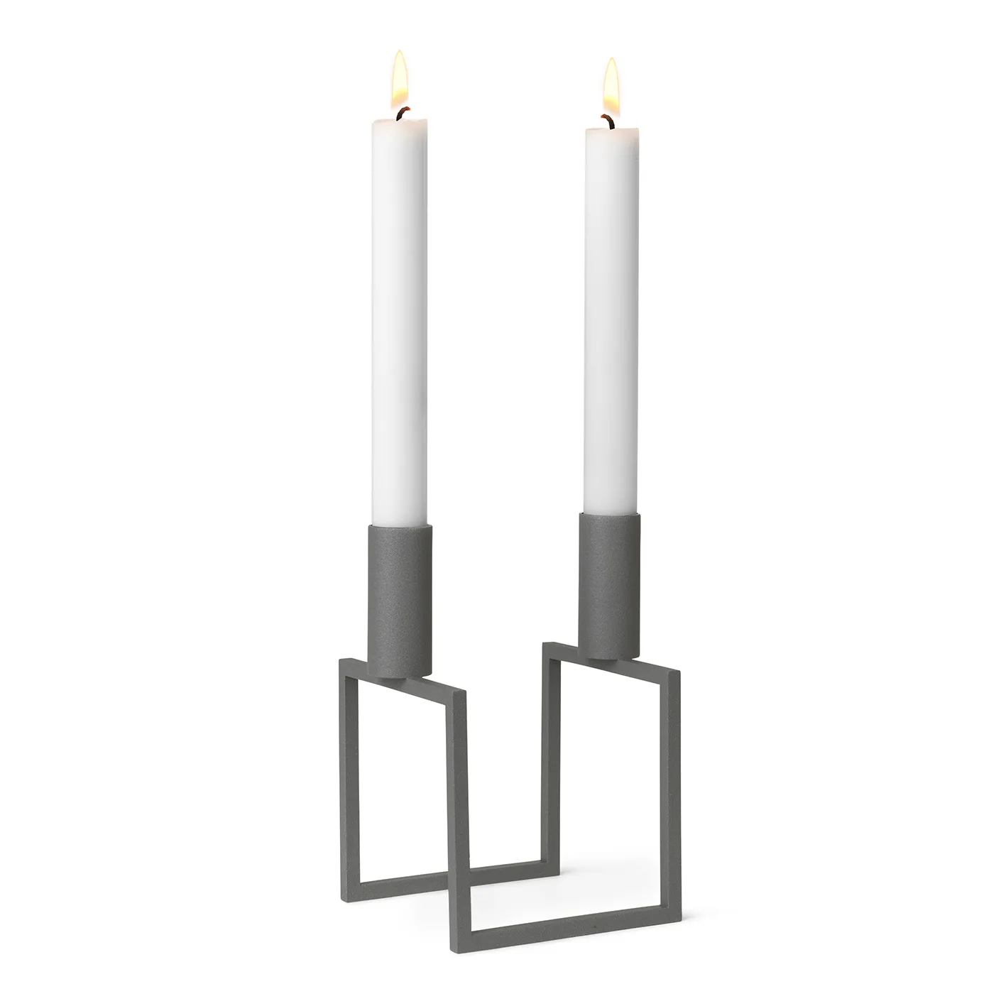 Suporte de velas Line, cinza Audo Copenhagen