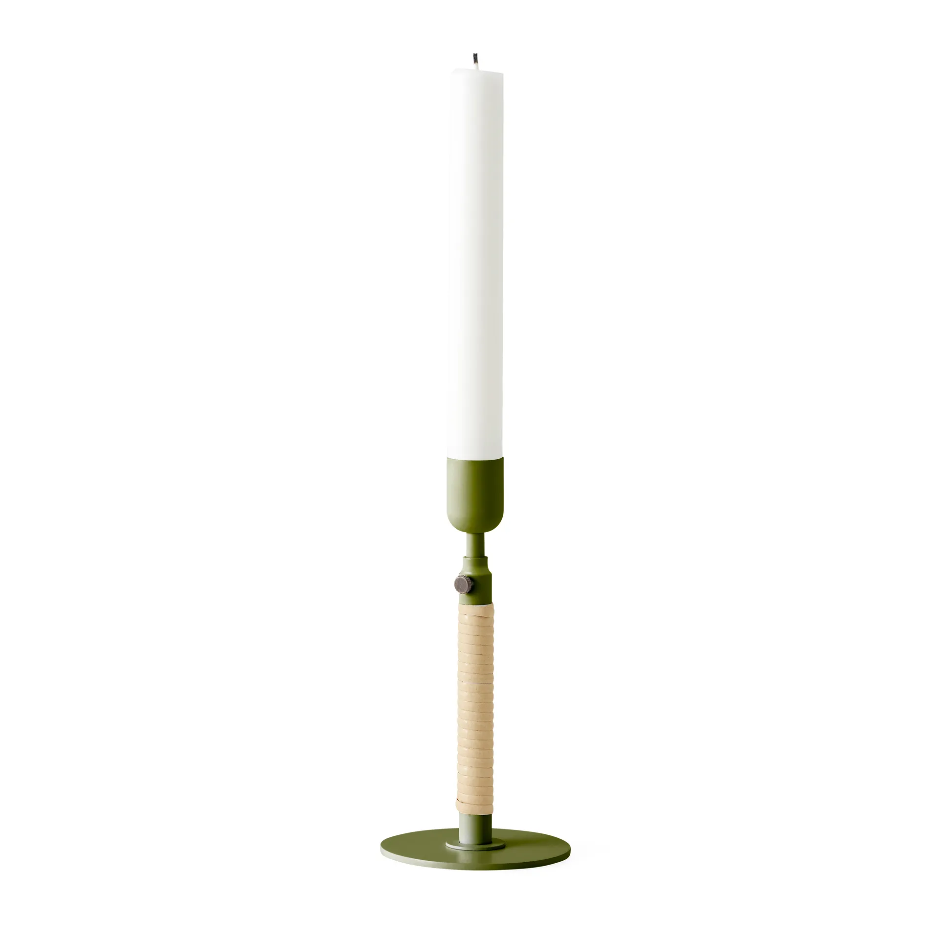 Suportes de vela Duca, Verde azeitona Audo Copenhagen