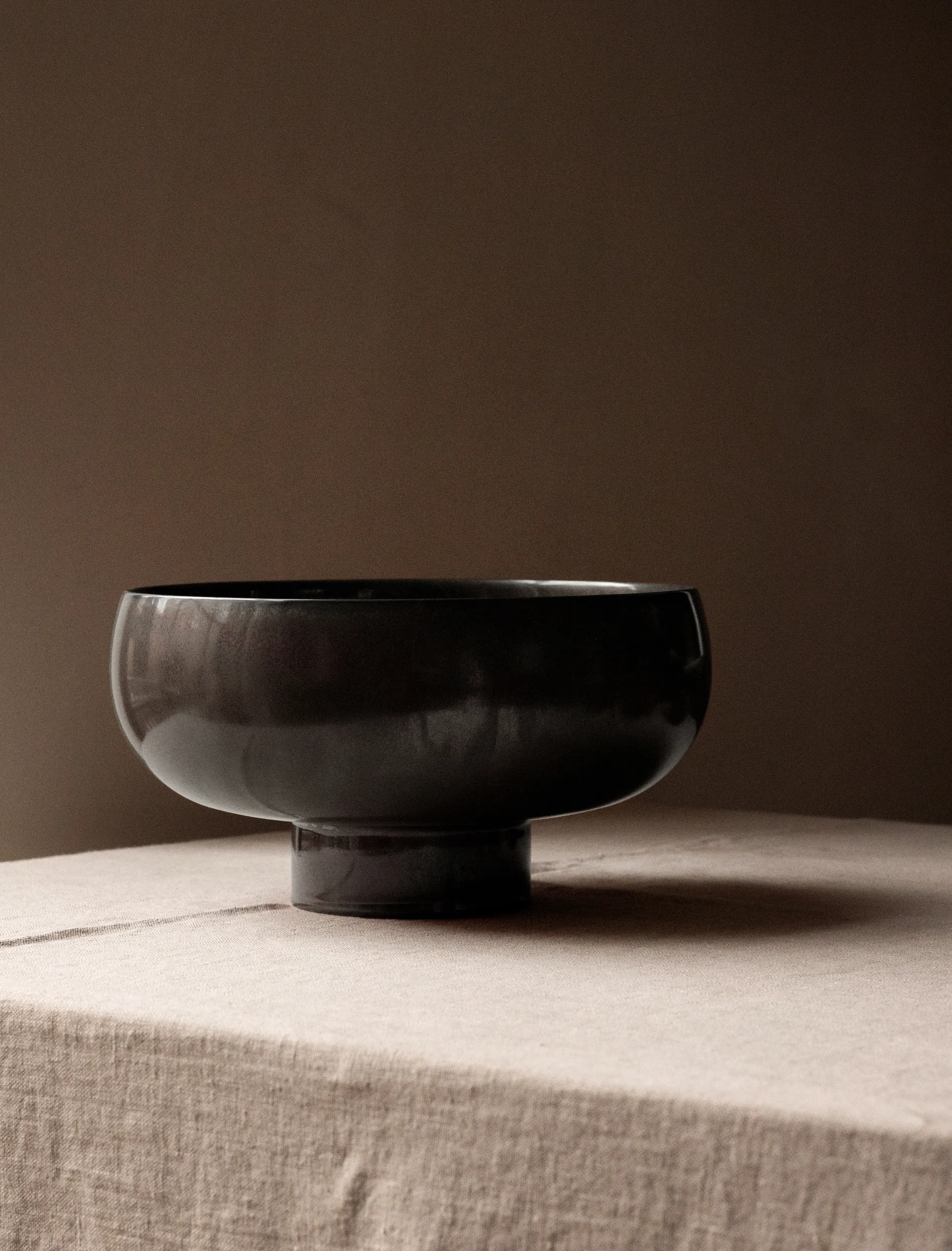 Taça para fruta New Norm Ø25 cm, envernizado escuro Audo Copenhagen