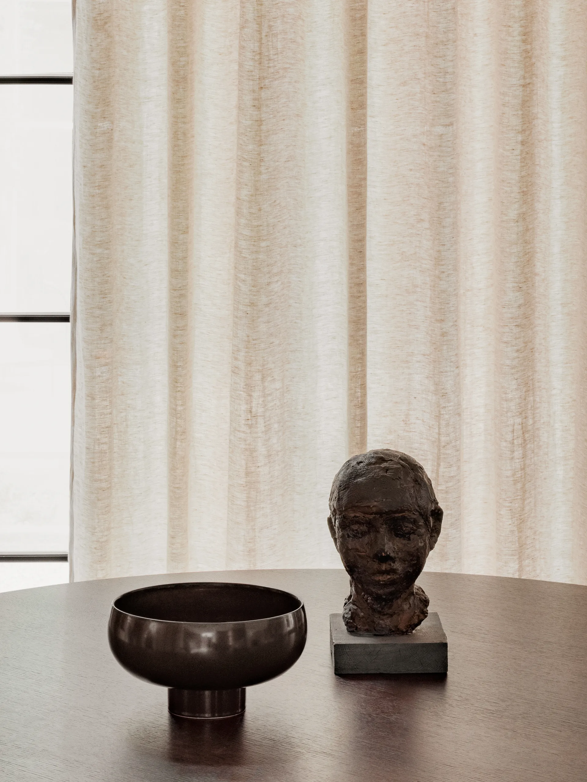 Taça para fruta New Norm Ø25 cm, envernizado escuro Audo Copenhagen