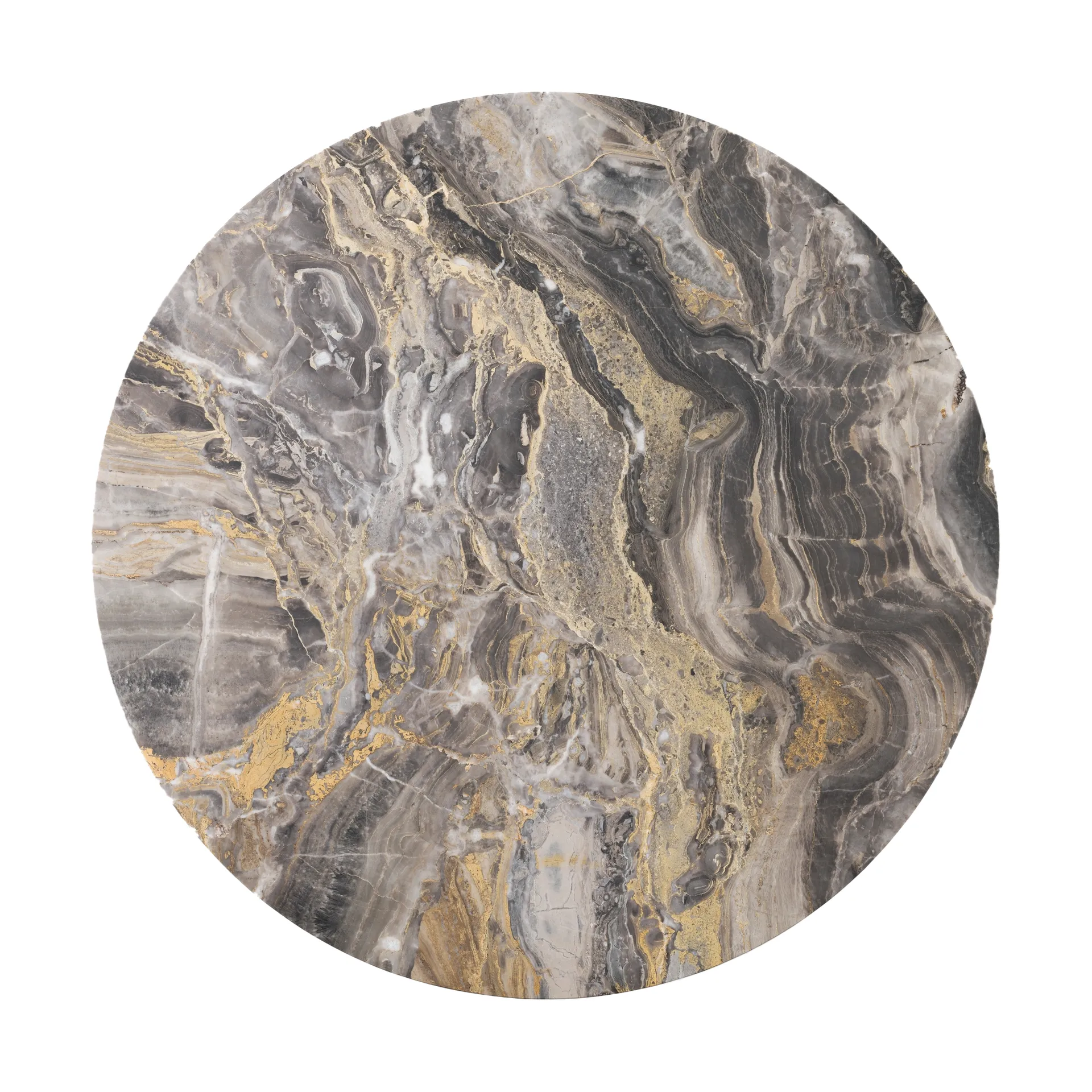 Tampo de mesa de apoio Androgyne Ø63 cm, Grey galaxy Audo Copenhagen