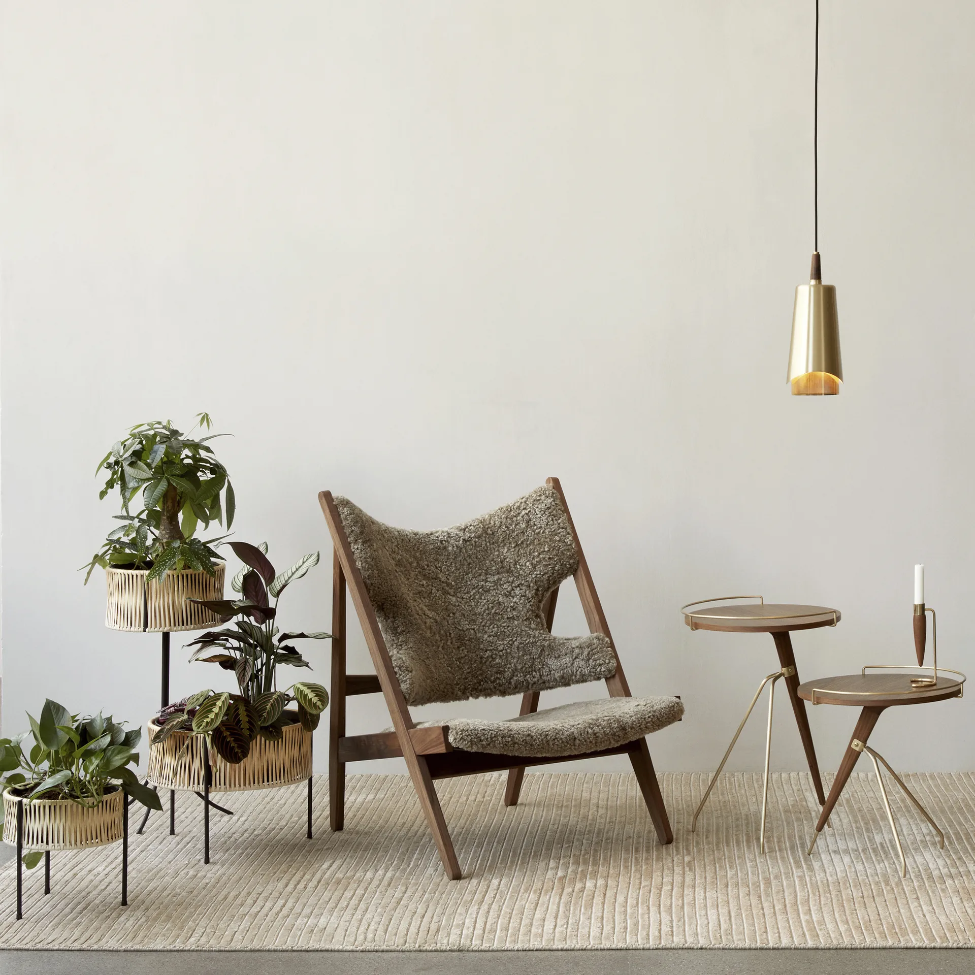 Tapete Houkime 170x240 cm, Bege Audo Copenhagen