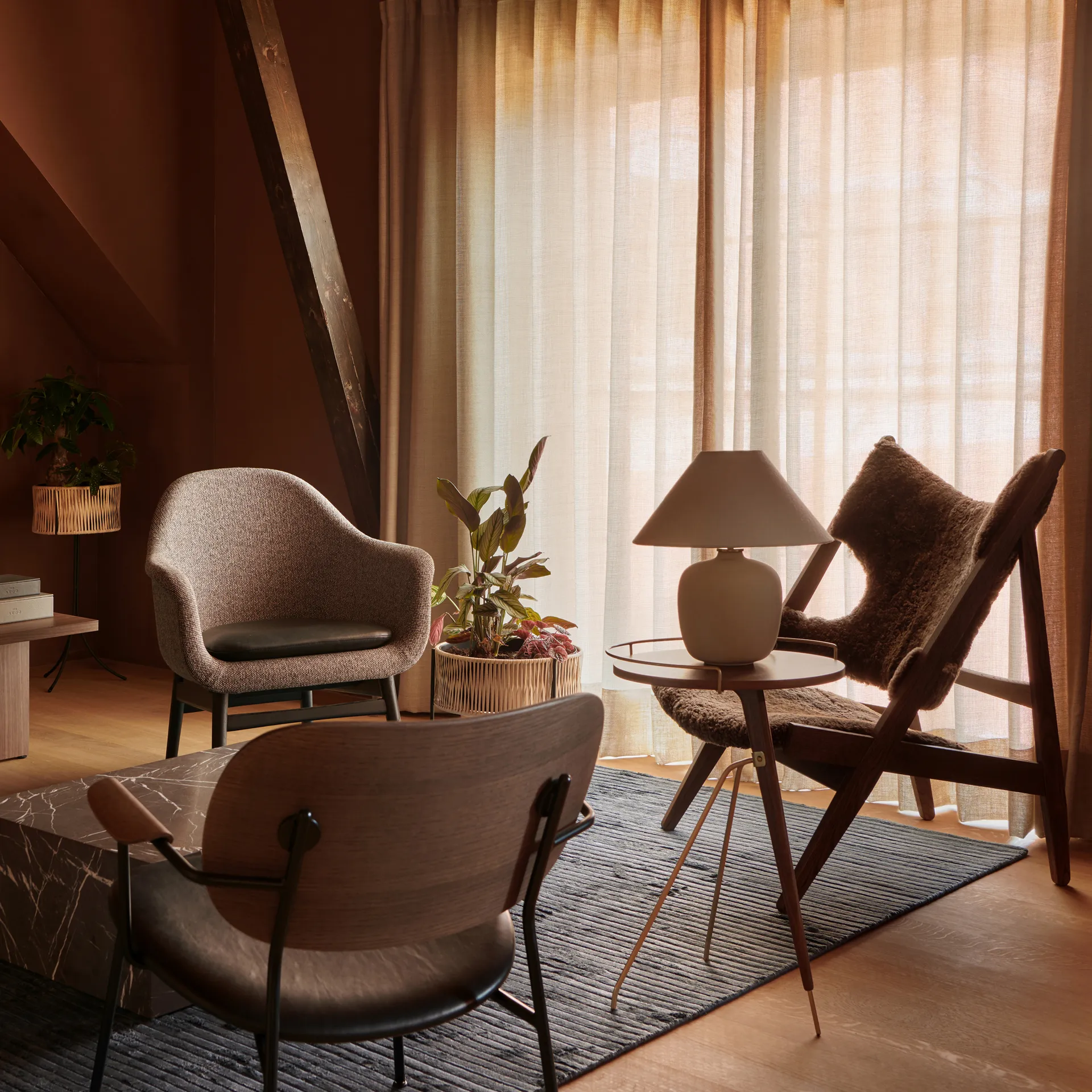 Tapete Houkime 170x240 cm, Midnight Audo Copenhagen