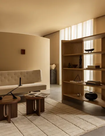 Tapete Tile - Ivory, 200x300 cm - Audo Copenhagen