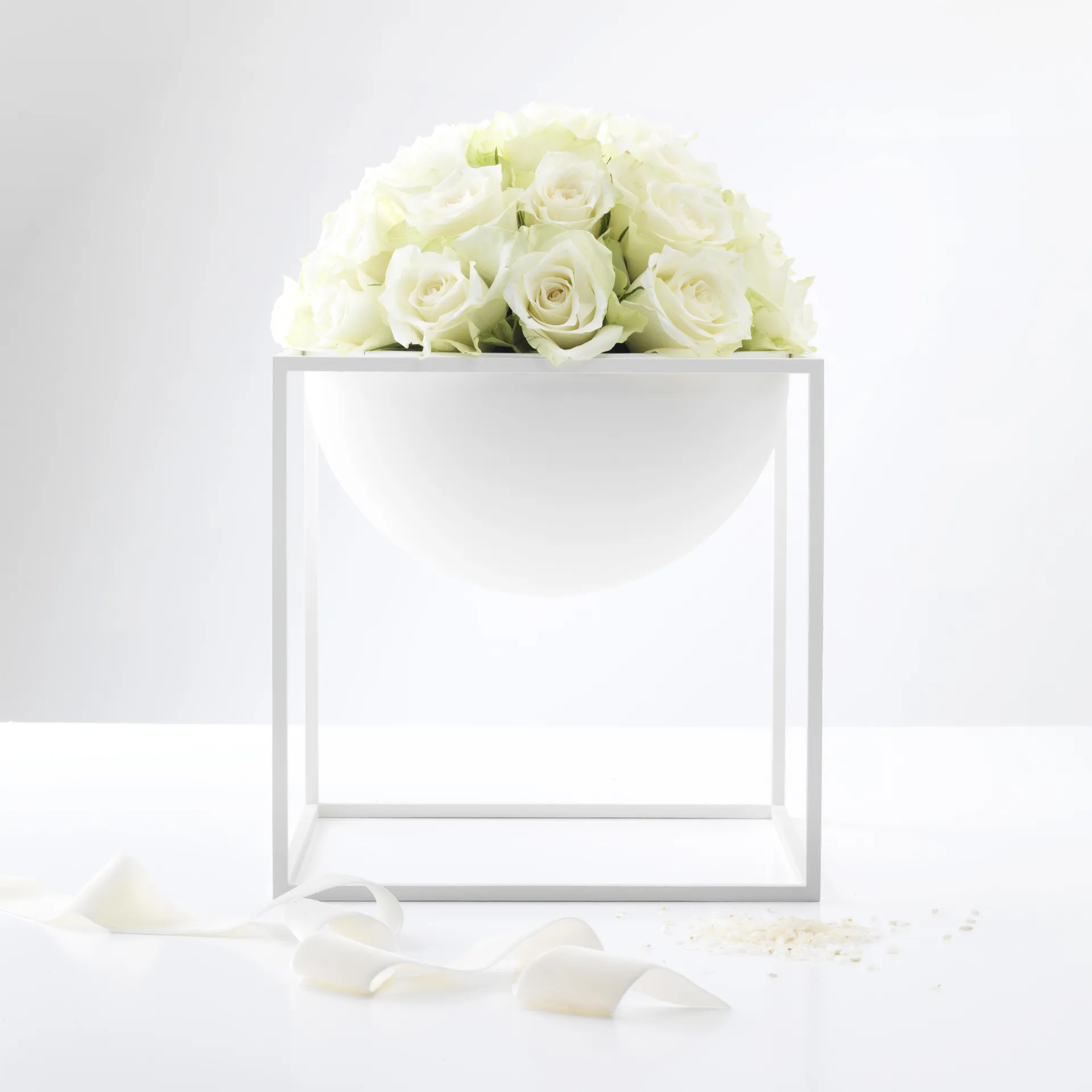 Tigela grande Kubus, branco Audo Copenhagen