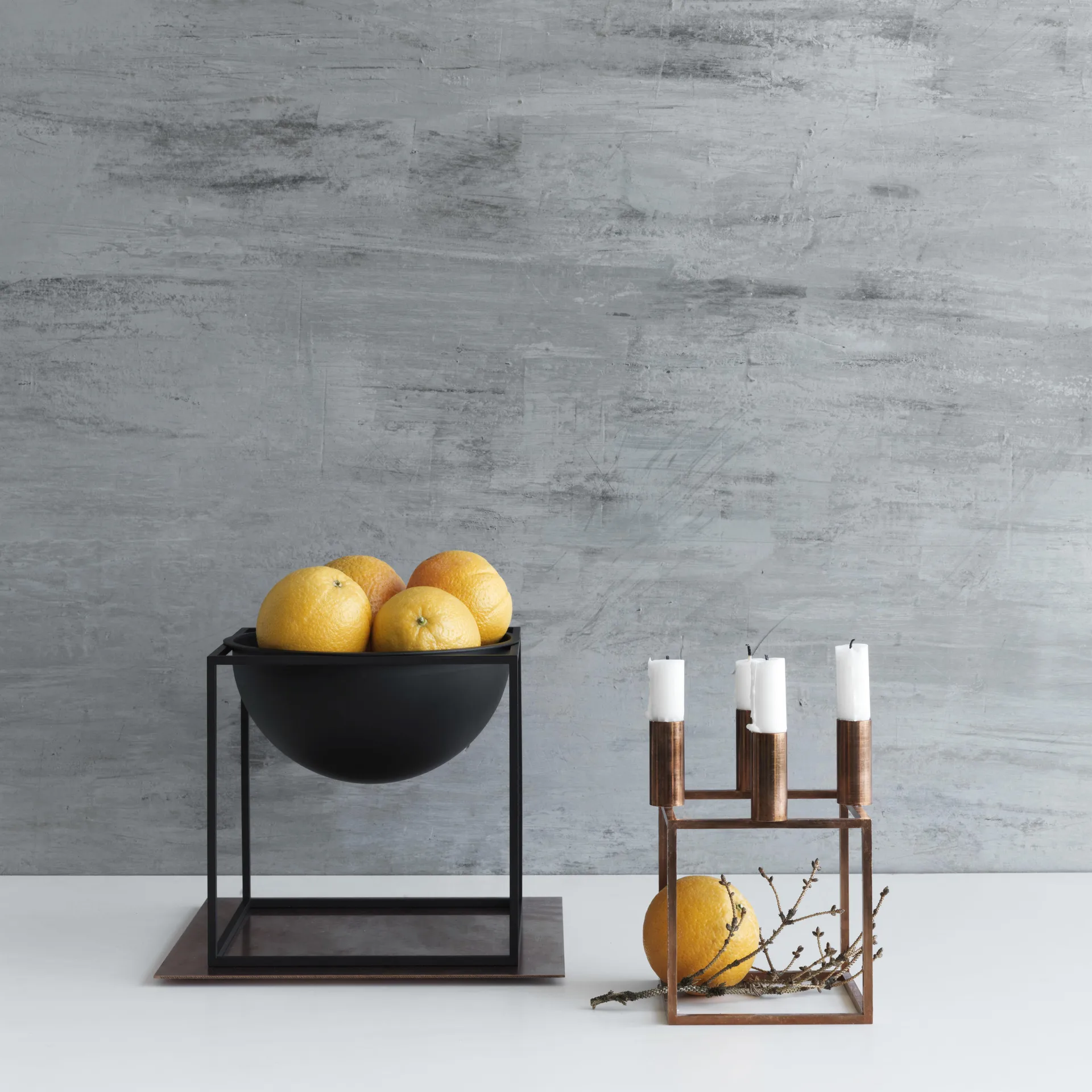 Tigela grande Kubus, preto Audo Copenhagen