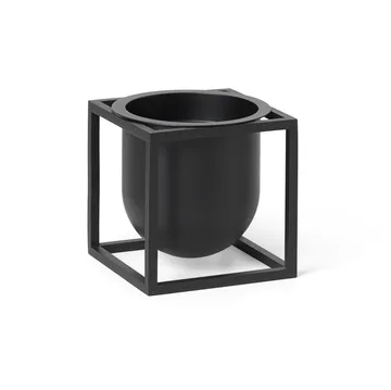 Vaso de flores Kubus 10 cm - Preto - Audo Copenhagen