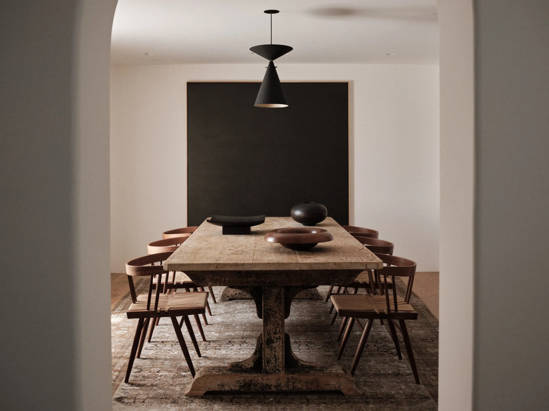 Vaso Surround 17,5 cm, Madeira Manga Audo Copenhagen