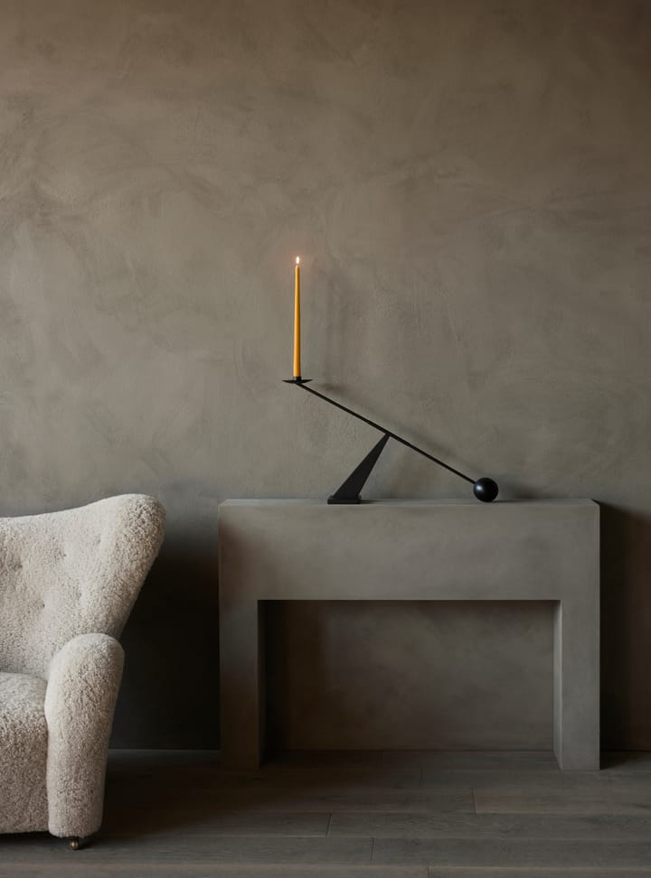 Velas Spire 38 cm 6-unidades , Ocre Audo Copenhagen