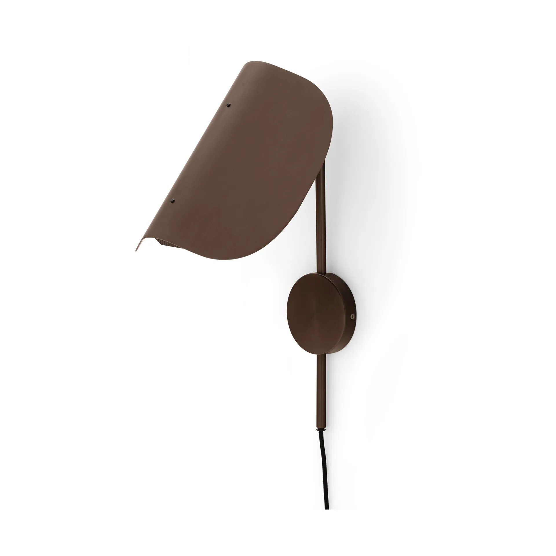 Wing aplique de parede, Alumínio bronzeado, 47 cm Audo Copenhagen