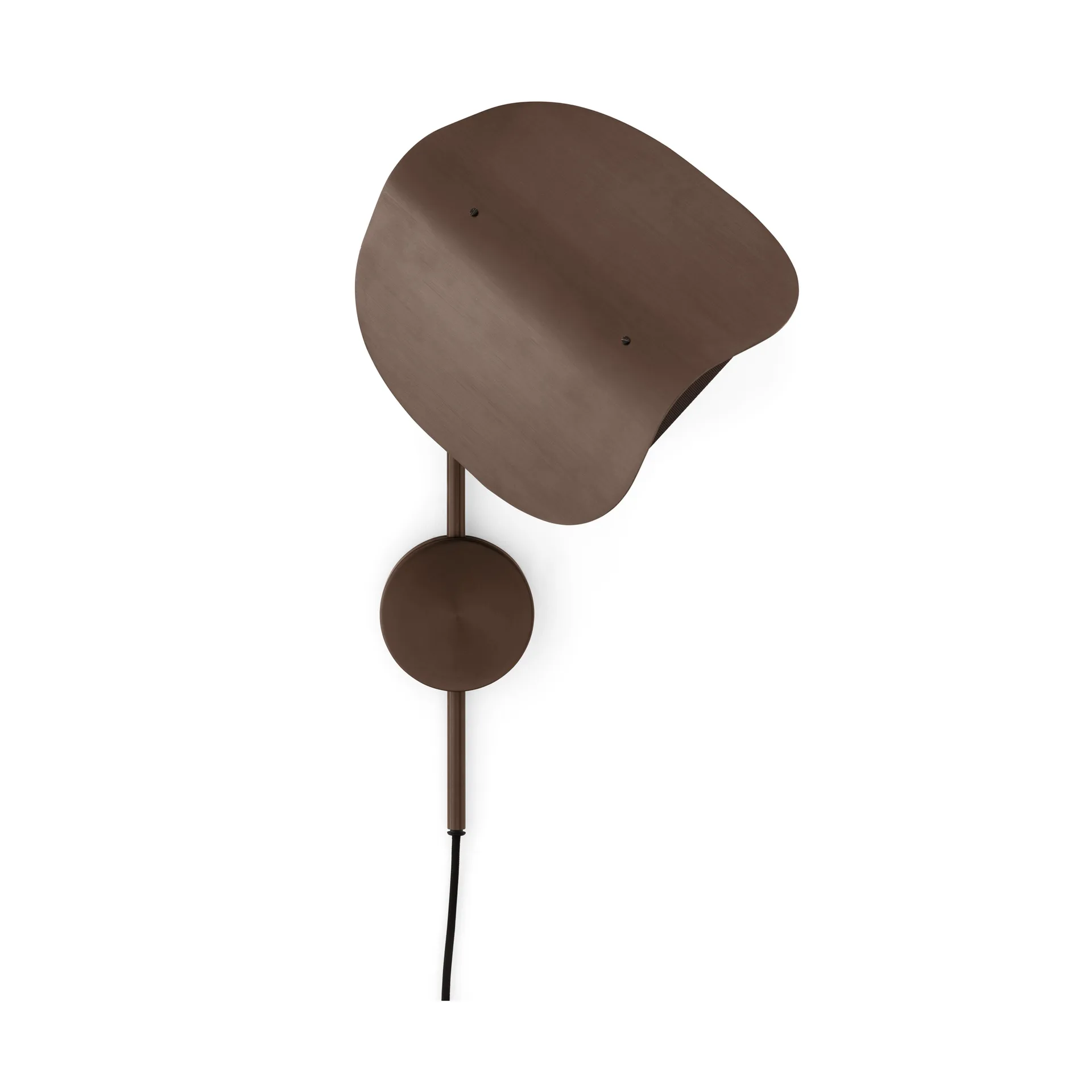 Wing aplique de parede, Alumínio bronzeado, 47 cm Audo Copenhagen