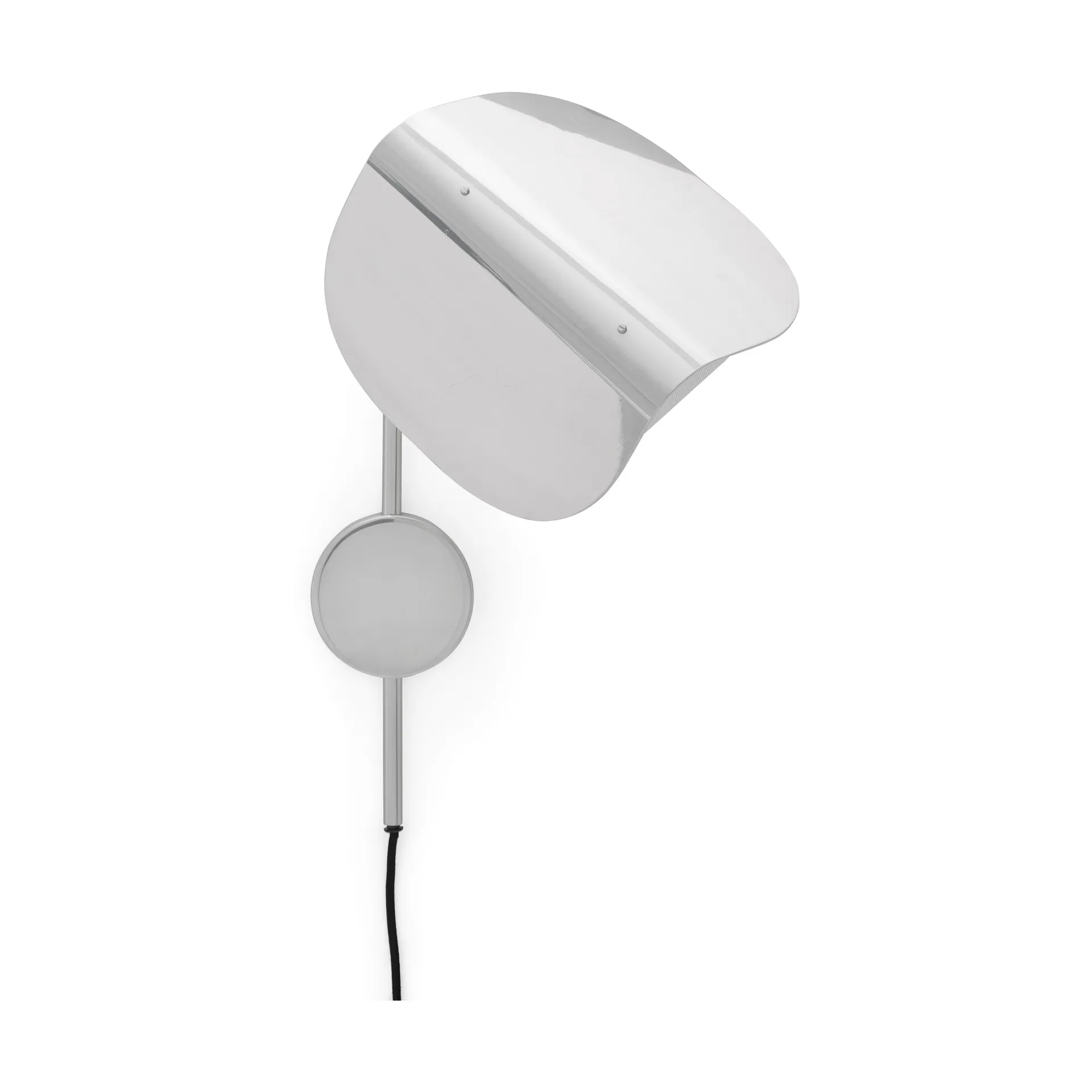 Wing aplique de parede, Alumínio polido, 47 cm Audo Copenhagen