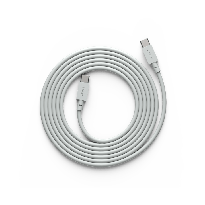 Cable 1 USB-C para USB-C cabo de carregamento 2 m - Gotland gray - Avolt