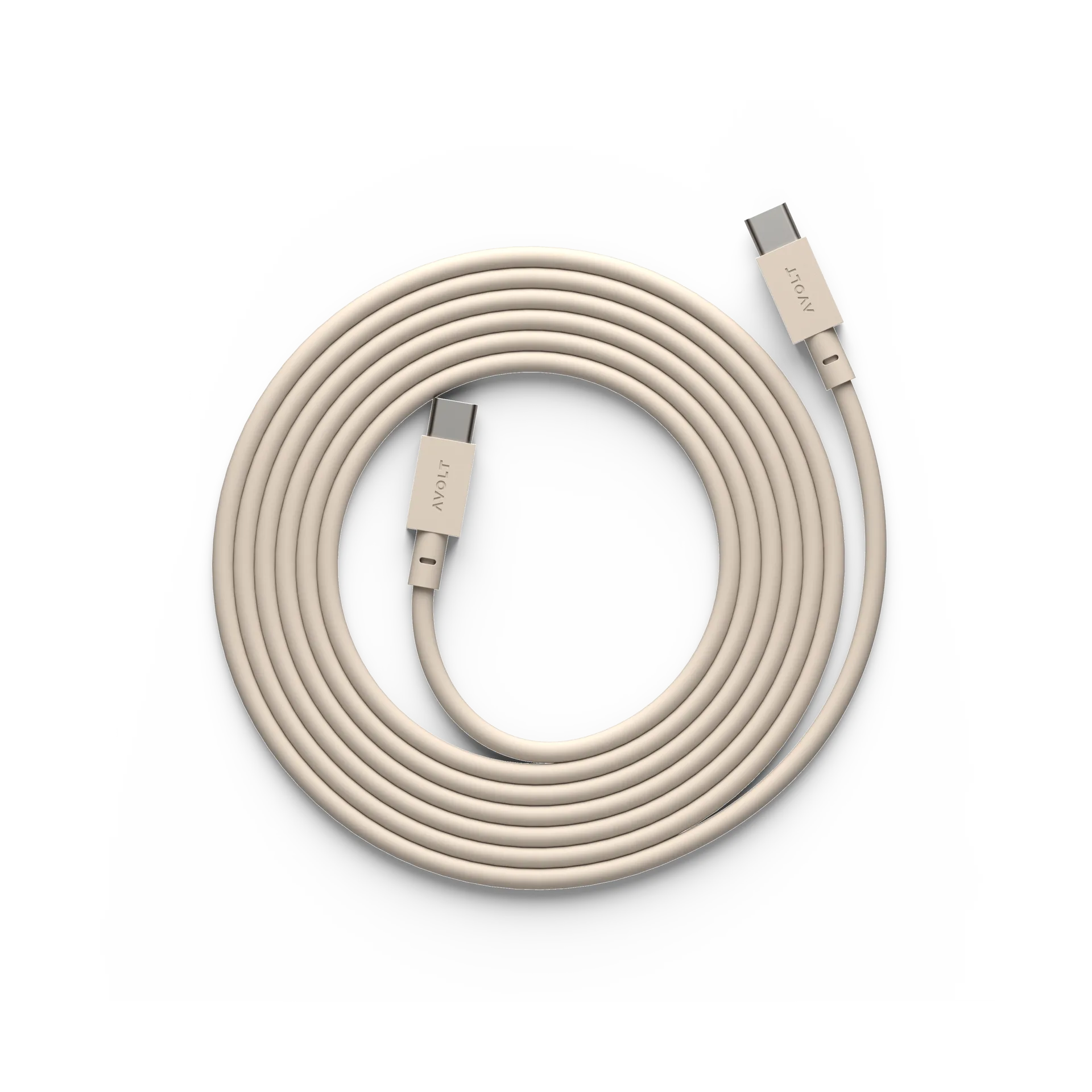 Cable 1 USB-C para USB-C cabo de carregamento 2 m, Nomad sand Avolt