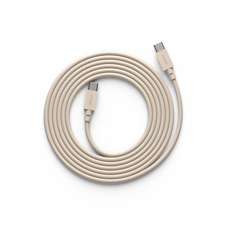 Cable 1 USB-C para USB-C cabo de carregamento 2 m - Nomad sand - Avolt