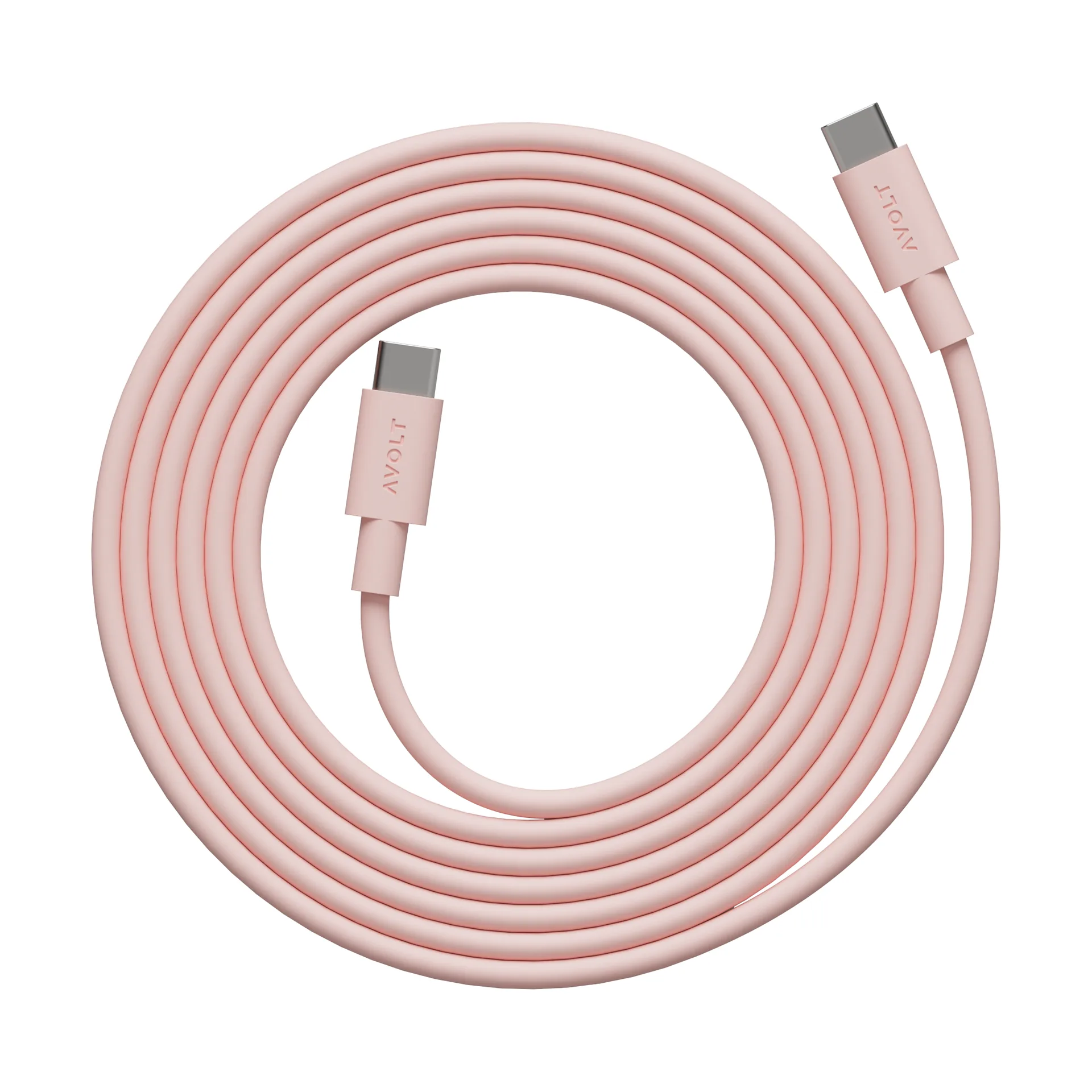 Cable 1 USB-C para USB-C cabo de carregamento 2 m, Novo Rosa Avolt