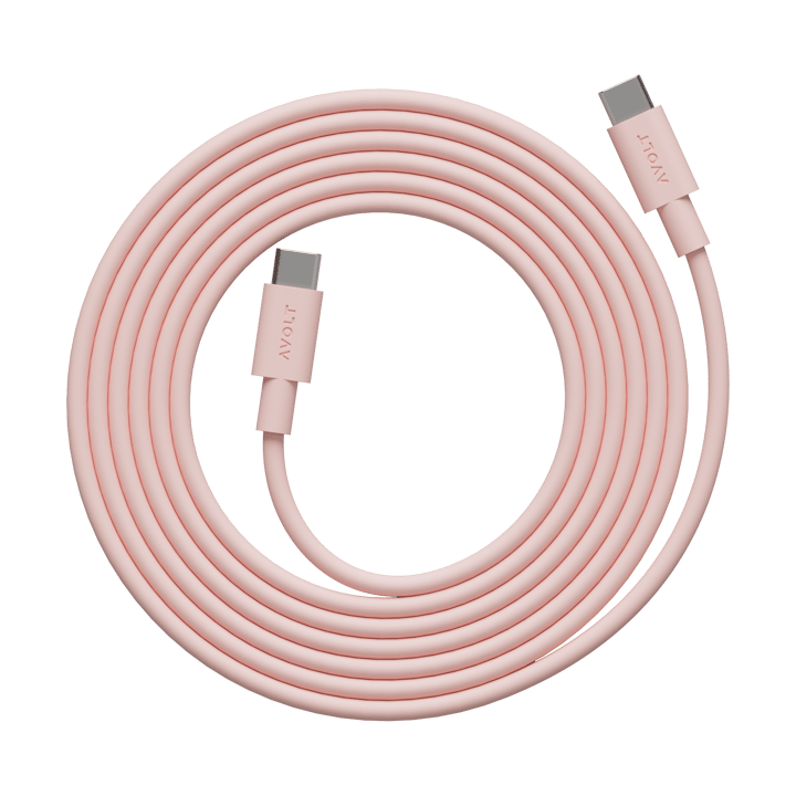 Cable 1 USB-C para USB-C cabo de carregamento 2 m - Novo Rosa - Avolt