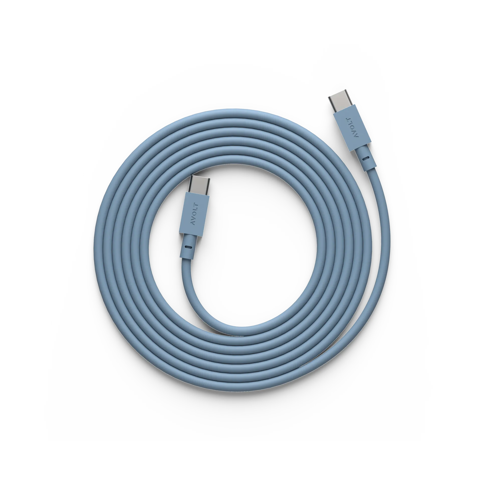 Cable 1 USB-C para USB-C cabo de carregamento 2 m, Shark blue Avolt