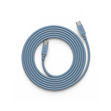 Cable 1 USB-C para USB-C cabo de carregamento 2 m - Shark blue - Avolt