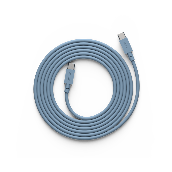 Cable 1 USB-C para USB-C cabo de carregamento 2 m - Shark blue - Avolt