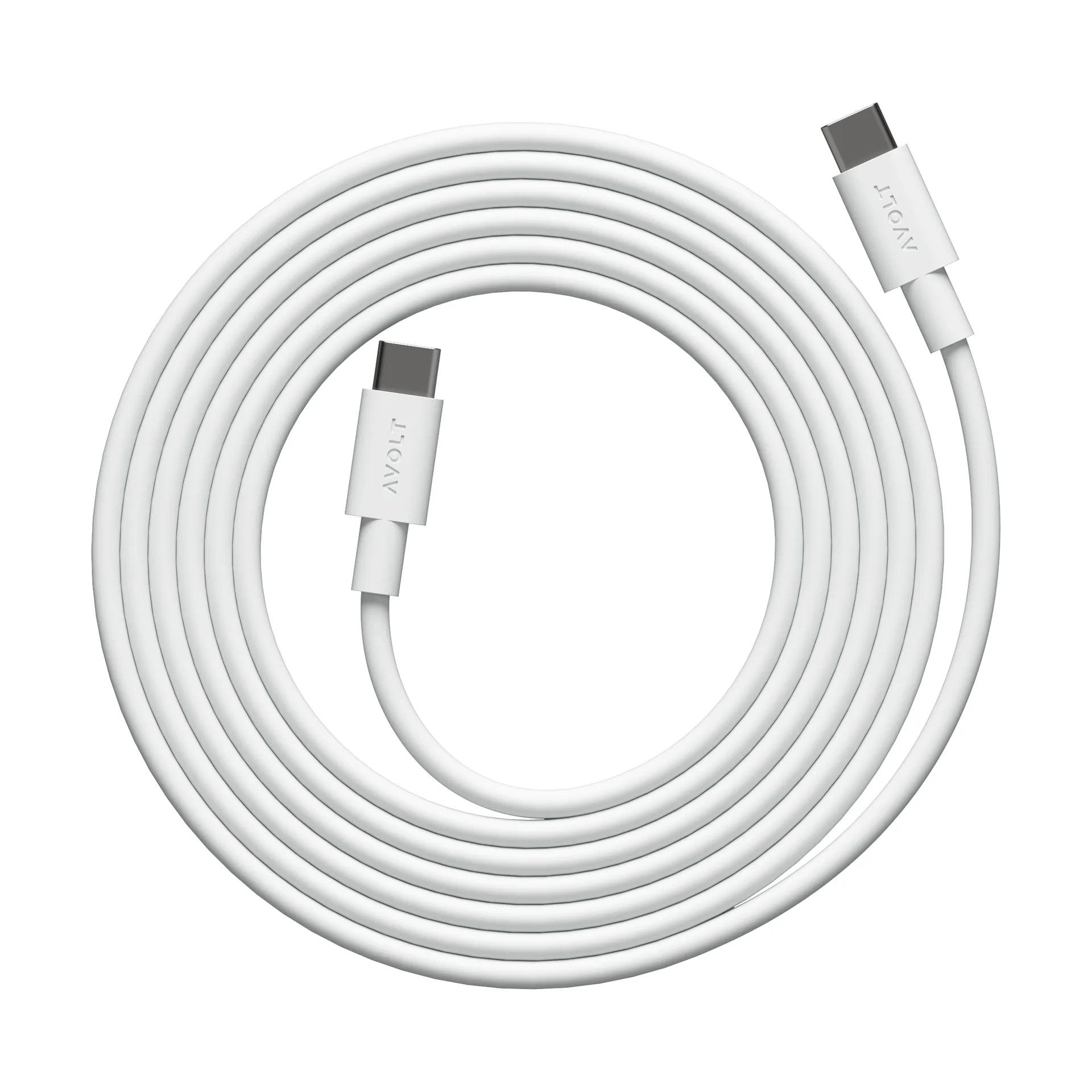 Cable 1 USB-C para USB-C cabo de carregamento 2 m, White Martinelli Luce Edition Avolt