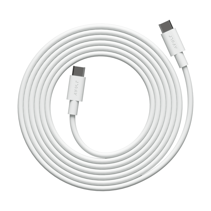 Cable 1 USB-C para USB-C cabo de carregamento 2 m - White Martinelli Luce Edition - Avolt