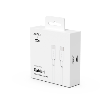 Cable 1 USB-C para USB-C cabo de carregamento 2 m - White Martinelli Luce Edition - Avolt