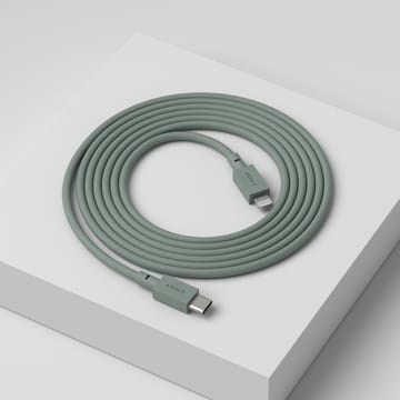 Cabo 1 USB C para cabo de carregamento Lightning 2m - Carvalho Verde - Avolt