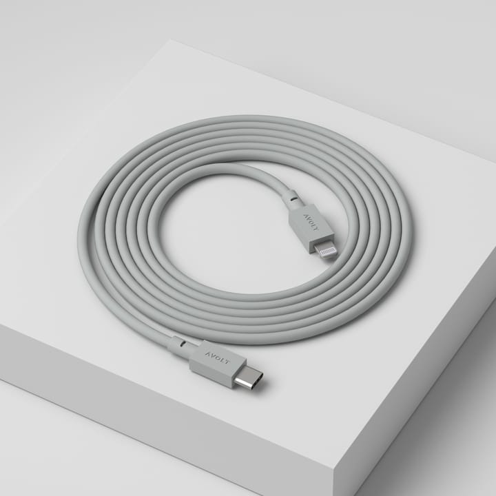 Cabo 1 USB C para cabo de carregamento Lightning 2m, Gotland Cinza Avolt