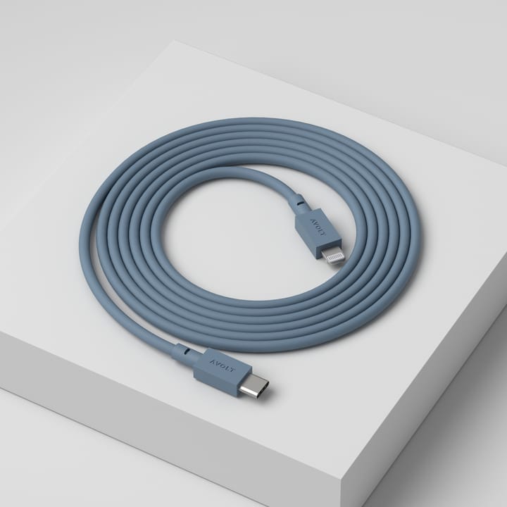 Cabo 1 USB C para cabo de carregamento Lightning 2m, Shark Blue Avolt