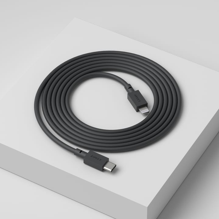 Cabo 1 USB C para cabo de carregamento Lightning 2m, Stockholm Black Avolt