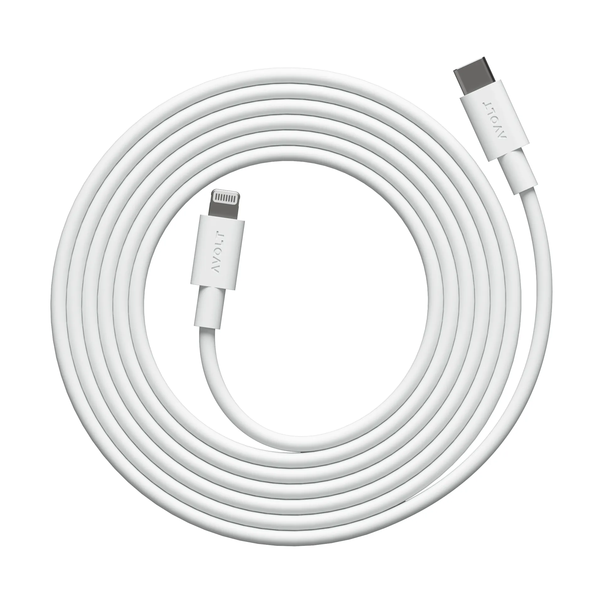 Cabo 1 USB C para cabo de carregamento Lightning 2m, White Martinelli Luce Edition Avolt