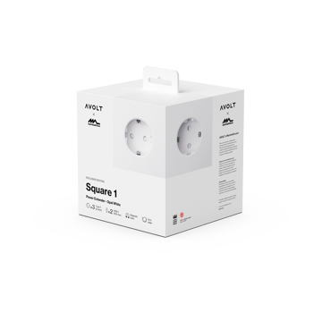 Square 1 tomada múltipla com USB-C 30W 1,8 m - White Martinelli Luce edition - Avolt