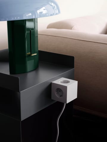 Square 1 tomada múltipla com USB-C 30W 3 m - Gotland Cinza - Avolt