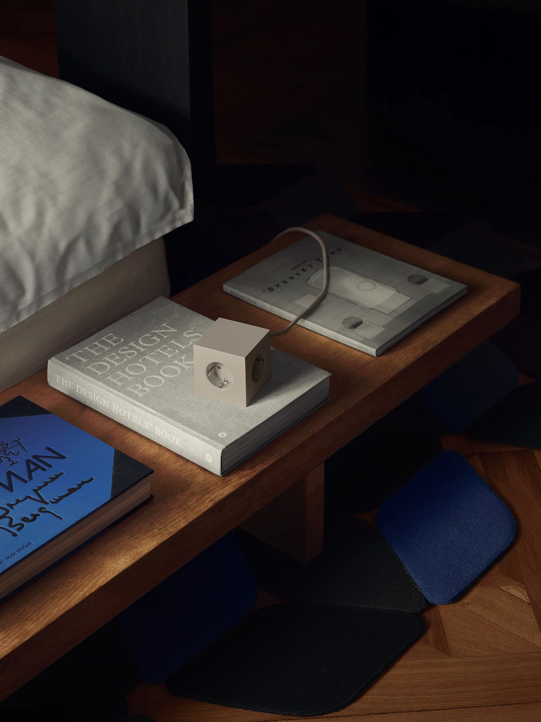 Square 1 tomada múltipla com USB-C 30W 3 m, Nomad Sand Avolt