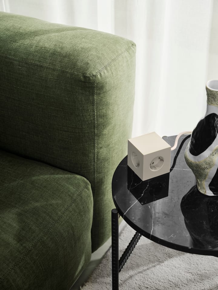 Square 1 tomada múltipla com USB-C 30W 3 m, Nomad Sand Avolt