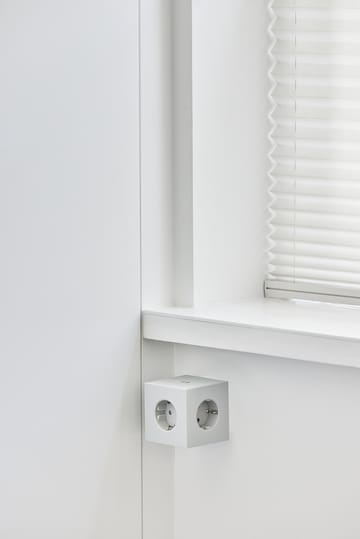 Square 1 tomada múltipla com USB-C 30W 3 m - White Martinelli Luce edition - Avolt