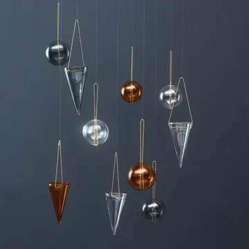 Bola de árvore de Natal Monili - Claro - AYTM