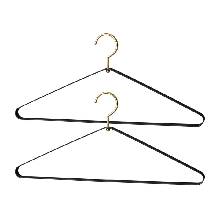 Cabide Vestis, conjunto de 2 - preto - AYTM